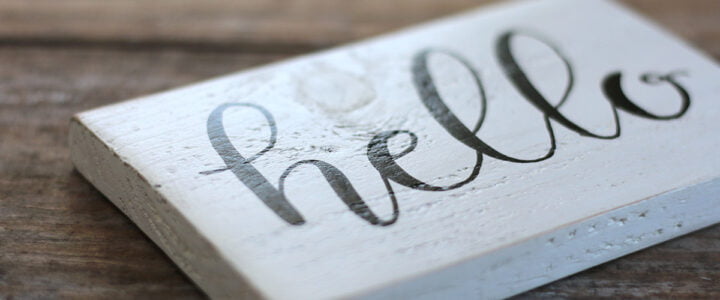 SAY HELLO TO YOURSELF