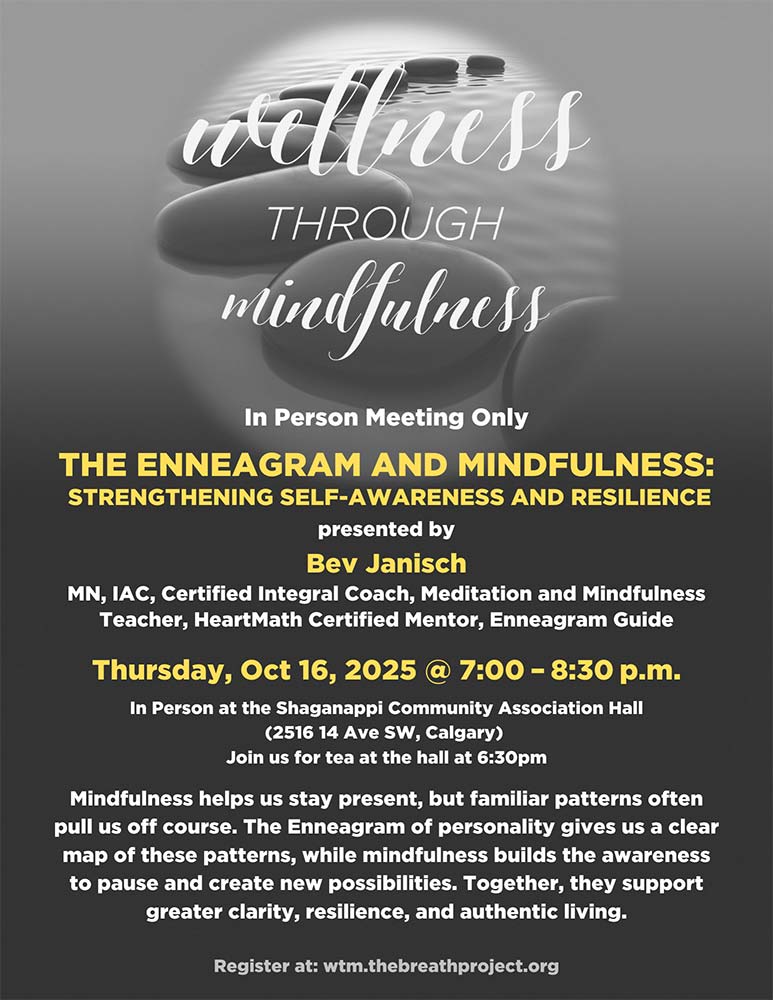 2025-10-16-WTM-Poster The Enneagram and Mindfulness: Strengthening Self-Awareness and Resilience