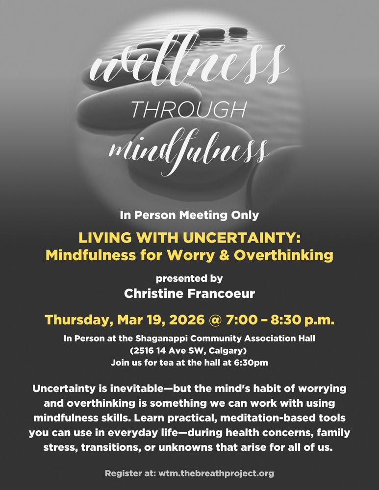 Living with Uncertainty - Mindfulness for Worry & Overthinking