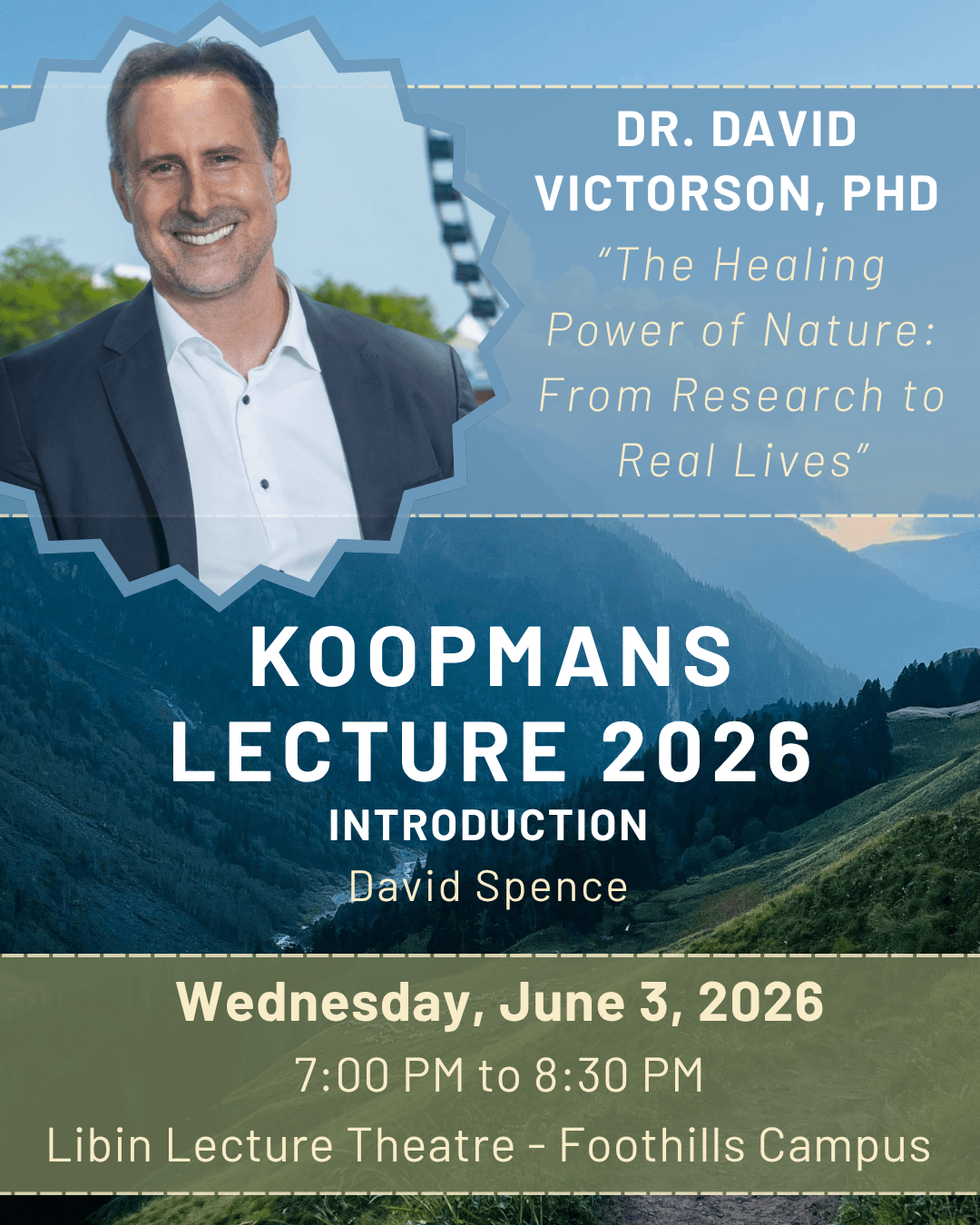 Dr David Victorson, June 3 2026
